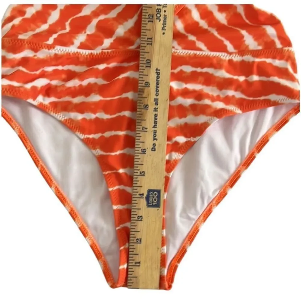 NWT Halter Cutout Tie-Dye One-piece Swimsuit Medium